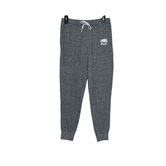 Roots heathered gray pull on sweatpants size Small - Picture 1 of 10